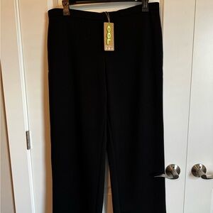 OGL Black Crewneck Top with Front Tag